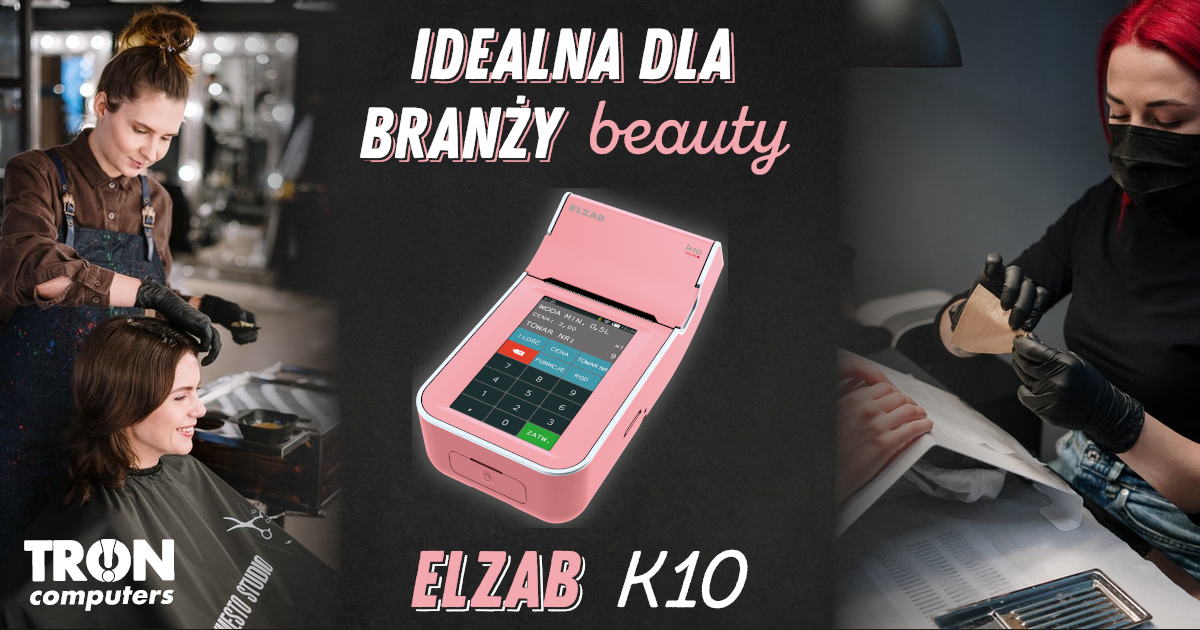 ELZAB K10 Online – kasa idealna dla branży beauty!